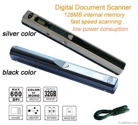 A4 document portable  scanner