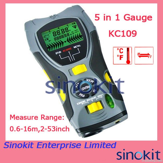 5 In1Multifunction Gauge Laser Level Marker KC109