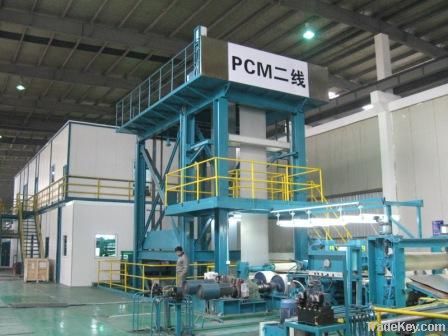 coil coating production line for aluminum, steel and tinplate