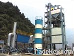 continuous asphalt mixing plant