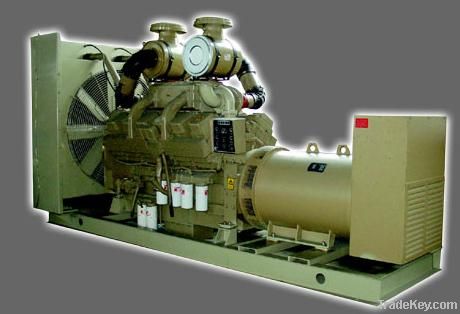 Open diesel generator set