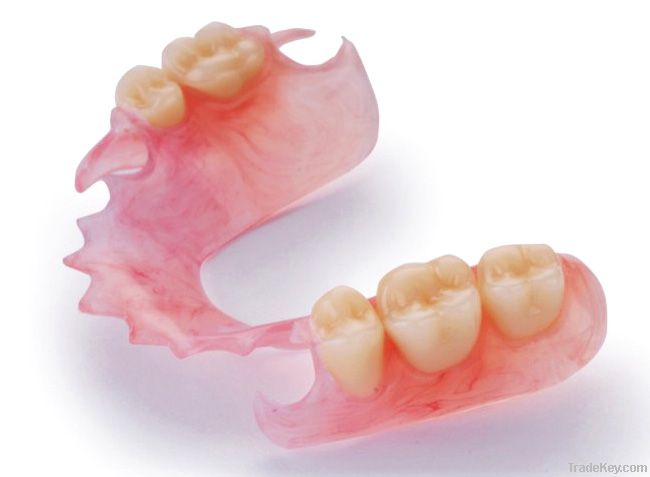 Dental Valplast Flexible Denture Full / Partial Acrylic denture