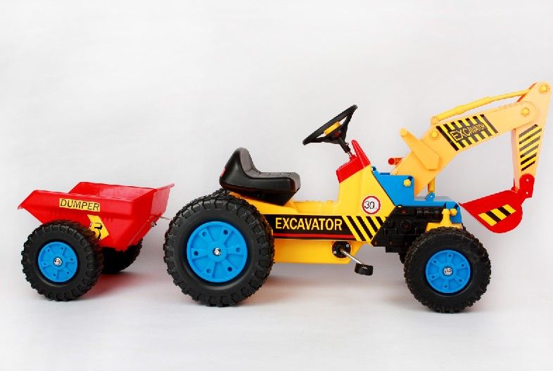 New Design Kids Riding Toys|Pedal Excavator Car