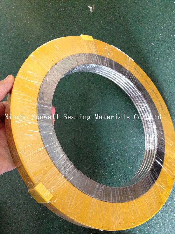 SS304 Spiral Wound Gasket with outer rings