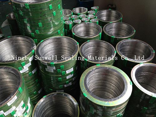 Spiral Wound Gasket with SS316 Rings