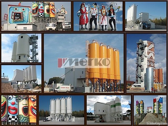 Mobile concrete plant Merko