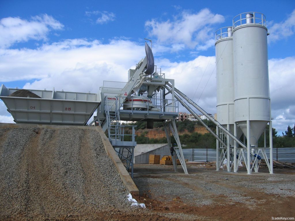 Mobile concrete batching plant Merko MB 0, 5T