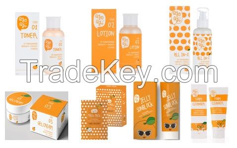 Tangerine Natural Origin Skin Care Lines