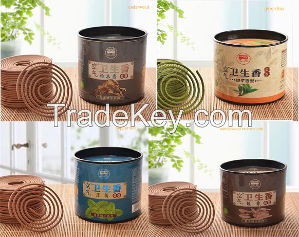 superior quality of incense sticks and coils in pure natural sandalwood powder.