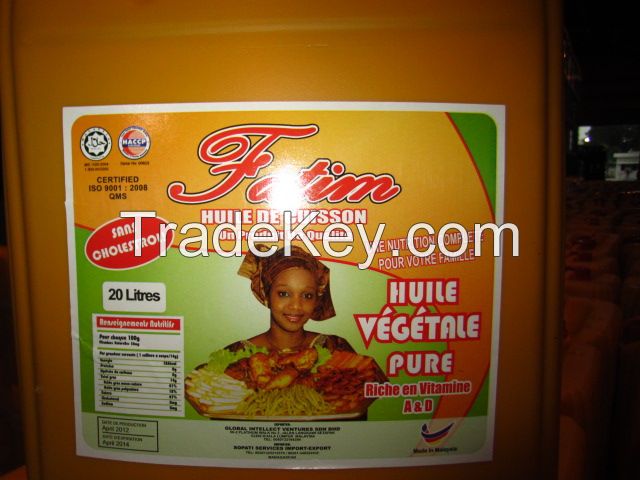 Palm cooking Oil