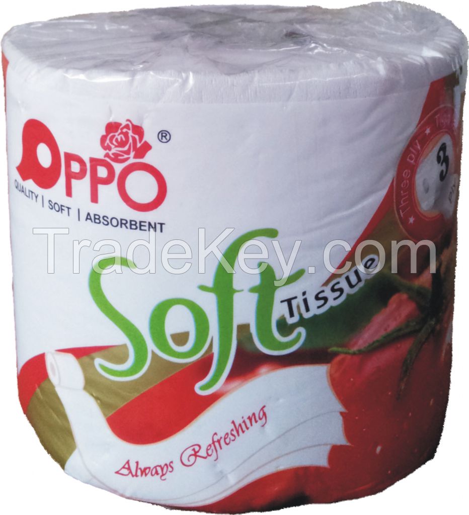 Toilet tissue paper roll