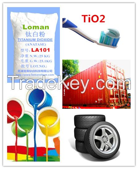 Good dispersion&Good whiteness&Good tinting power anatase titanium dioxide