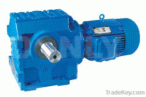 DL S series industrial helical-worm right angle gearmotors