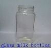 new glass milk bottles