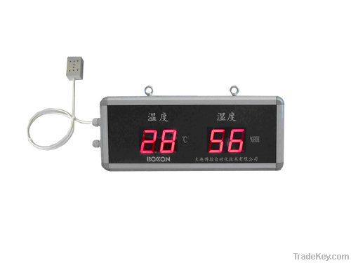 Temperature and Humidity Display Meter