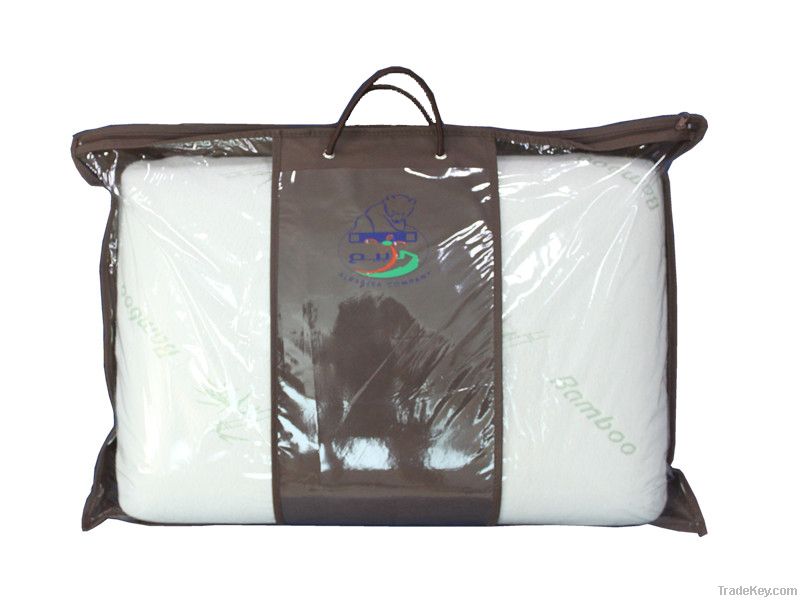 Clear PVC & PPNW Pillow Bag with Rope Handle