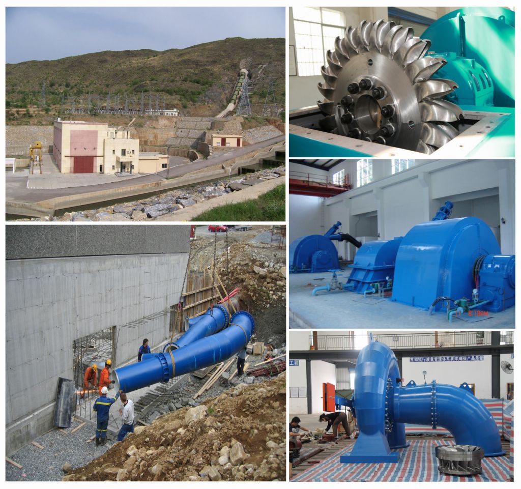 hydro power plant/ water turbine generator unit