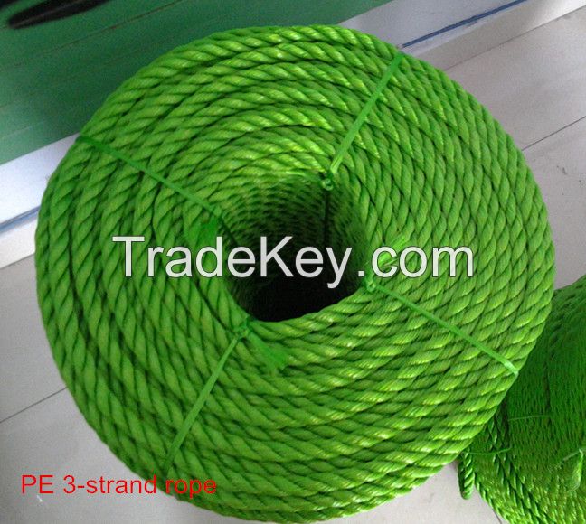 PE twisted ropes