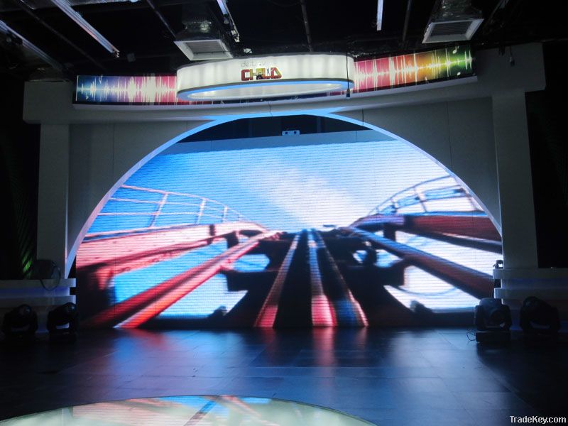 Indoor flexible led screen