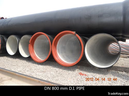 ISO2531/EN545/EN598 K9 Ductile iron pipe