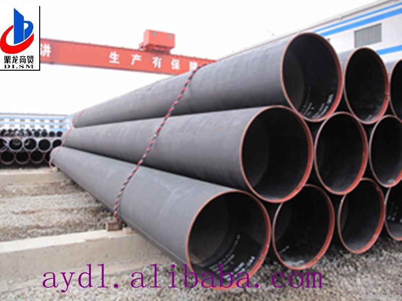 API 5L X80 Double side spiral submerged arc steel pipe