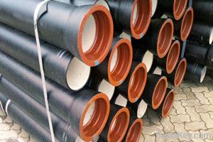 ISO2531/EN545/EN598 k9 80mm ductile iron pipe for water pipeline