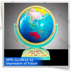 12-inch MPR talking globe, educational toys, Christmas Gifts