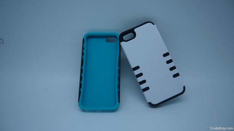 2012 Newest Fashion PC+Silicone design, cell phone case