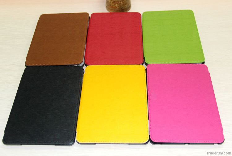 OEM fashion pu leather cover case for mini ipad &ipad mini