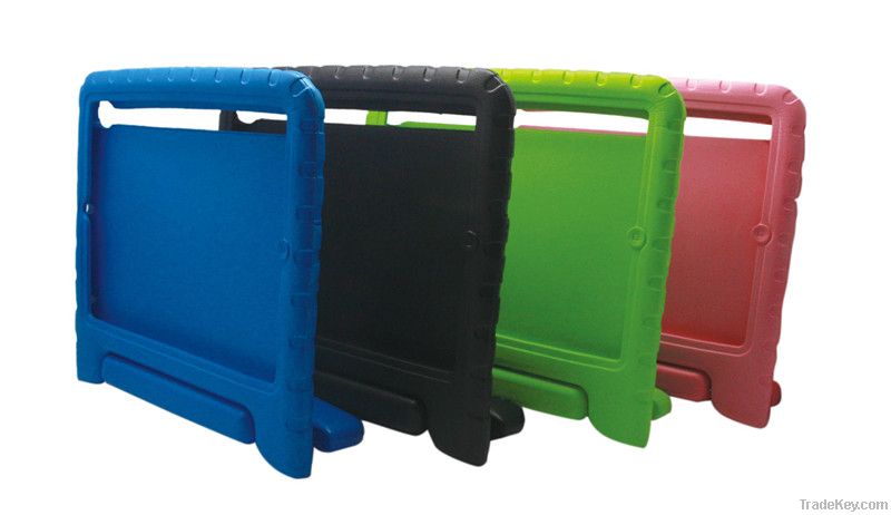 Hot selling !!! Portable handle shockproof EVA case for Ipad 2/3