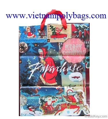 Shopping bag with pp cotton rope