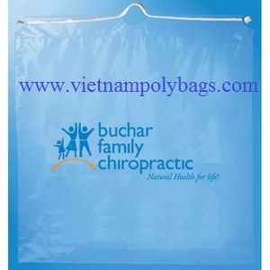 DT-42 Plastic poly bag with elastic closure