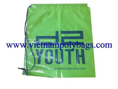 DT-05 Vietnam green shopping promotionnal poly bags