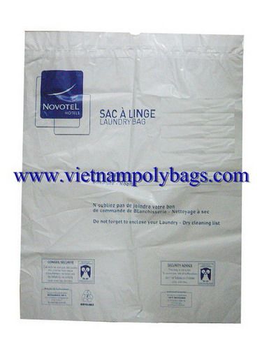 SL_6 100% cover print soft loop plastic bag
