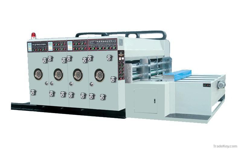 Corrugated Paperboard Printing and slotting machine