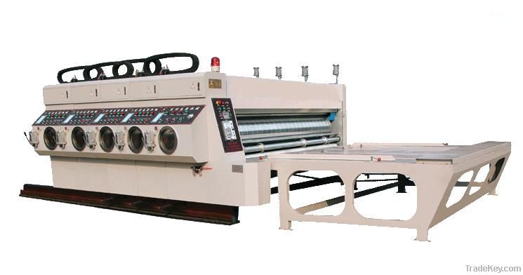 Four Color Corrugated Paperboard Printing and slotting Machine