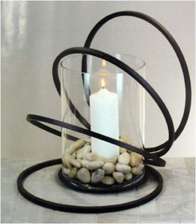Decorative Metal Furniture Frame For Candlestick