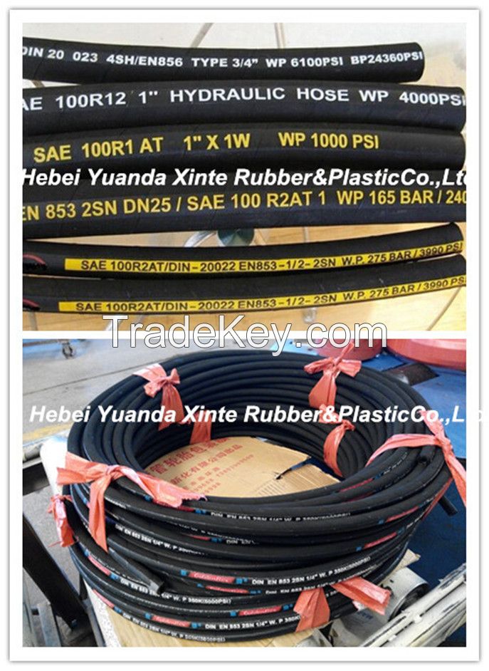 SAE 100R1/EN853 1SN hydraulic rubber hose