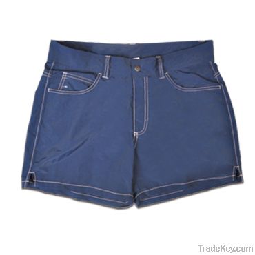 100% polyester fiber fabrics beach shorts, brand men pants