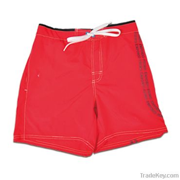 100% polyester fiber fabrics beach shorts, brand men pants