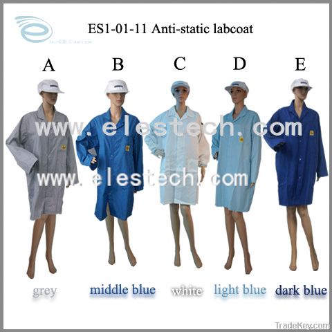 OEM ES11101 esd overcoat with cotton EPA label