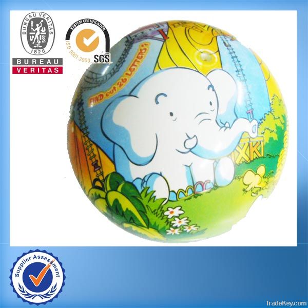 Shanghai factory 360 full printing pvc toy ball