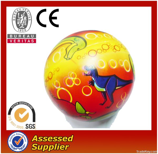 Shanghai factory 360 full printing pvc toy ball