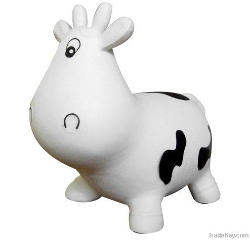 PVC-Plastic inflatable ride on toy animals