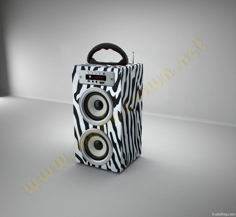 Portable music speaker