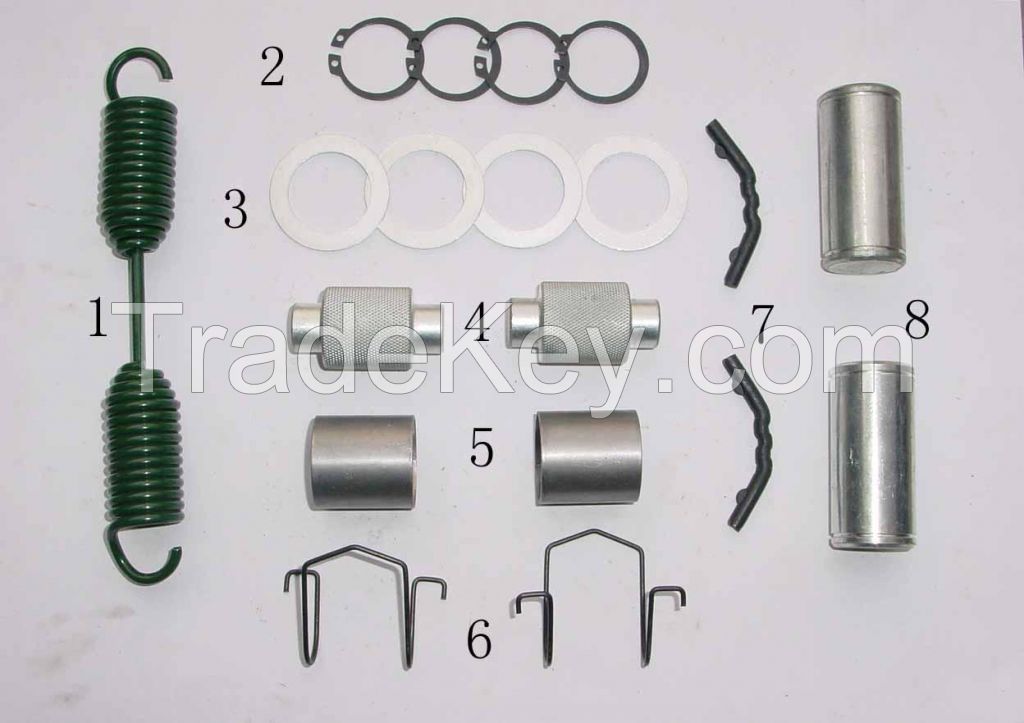 Brake shoe repair kit spring/roller euclid No. E-1816SHD for 4515P brake shoe