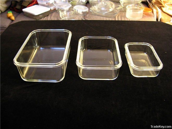 microwave oven borosilicate glass Rectangular Baking Dish