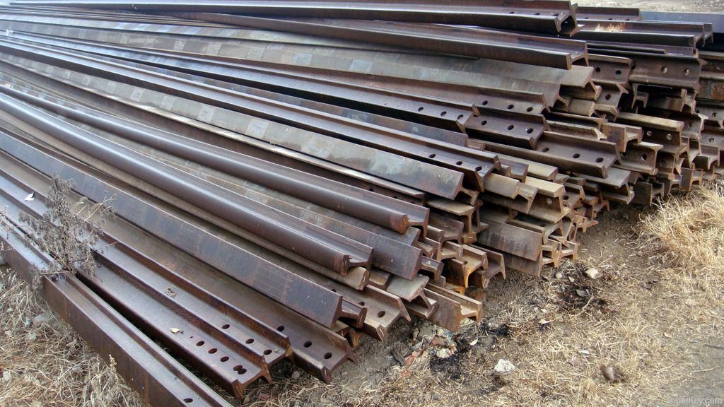 Used Steel Rails R50R65, used rails,scrap rail,hms 2,used rail track