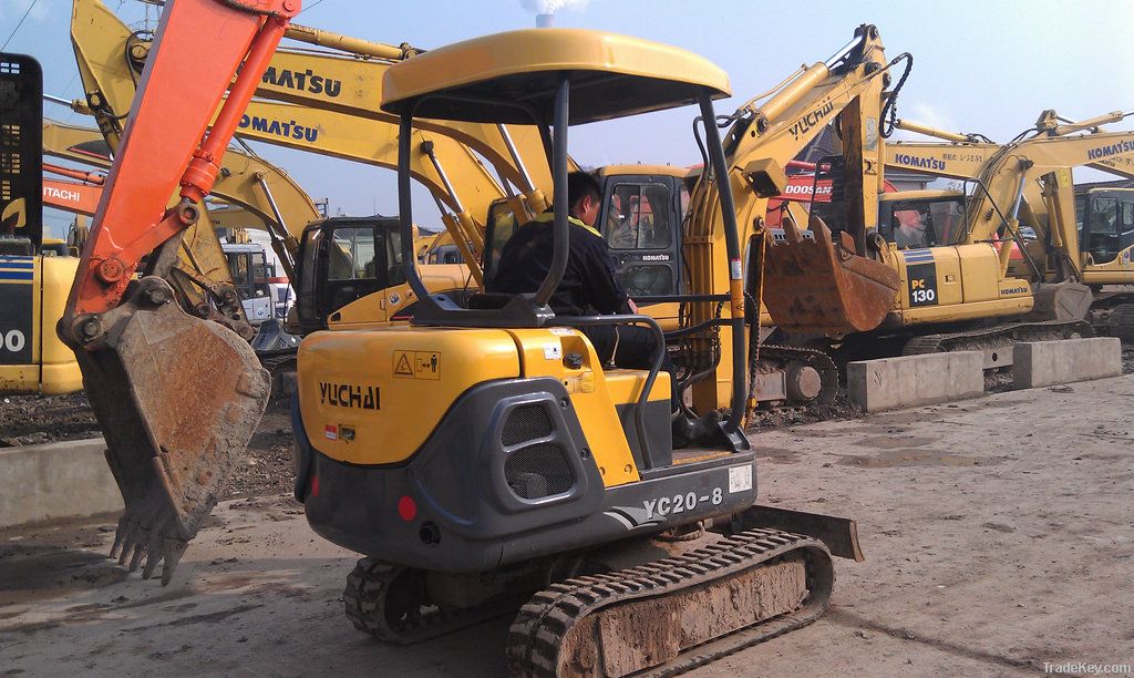 used YUCHAI excavator, YC20-8 for sell