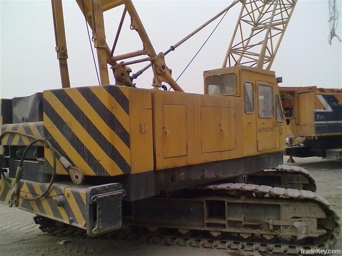 Good working condition of used Hitachi crawer crane is underselling